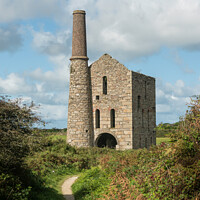 Buy canvas prints of South Wheal Frances Tin Mine, Cornwall by Carol Herbert