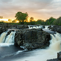 Buy canvas prints of Sunset at Low Force by Arran Stobart