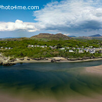 Buy canvas prints of Idyllic beaches in north Wales by David Thurlow