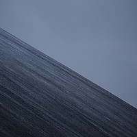 Buy canvas prints of Icelandic Ash Slope by David Thurlow