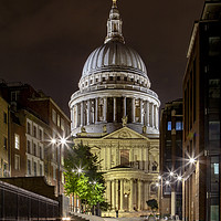 Buy canvas prints of St Paul's Cathedral in London. by David Thurlow
