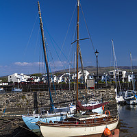 Buy canvas prints of Porthmadog Harbour by David Thurlow
