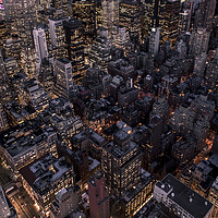 Buy canvas prints of New York City Detail by David Thurlow