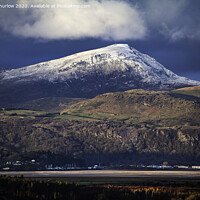 Buy canvas prints of Winter comes to snowdonia by David Thurlow