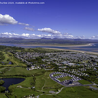 Buy canvas prints of Morfa Bychan and Black Rock Sands in Snowdonia by David Thurlow