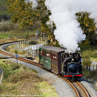 Buy canvas prints of Welsh Pony on the Welsh Highland Railway by David Thurlow