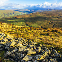 Buy canvas prints of Dentdale from Middleton Fell by Jon Sparks