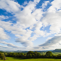 Buy canvas prints of Clouds over the Lyth Valley by Jon Sparks