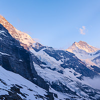 Buy canvas prints of Monch and Jungfrau by Jon Sparks