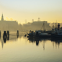 Buy canvas prints of Early morning on Skeppsholmen by Jon Sparks