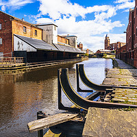 Buy canvas prints of Wigan Pier and Trencherfield Mill by Jon Sparks
