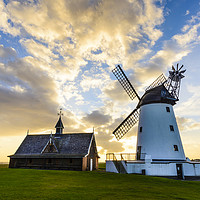 Buy canvas prints of Windmill and Old Lifeboat House by Jon Sparks