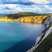 Buy canvas prints of Alum Bay, Isle of Wight by Jon Sparks
