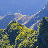 Buy canvas prints of Ridges on Madeira by Jon Sparks