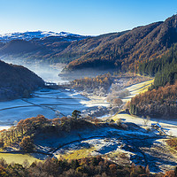 Buy canvas prints of Thirlmere from High Rigg by Jon Sparks