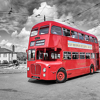 Buy canvas prints of Midland Red bus by Graham Chance