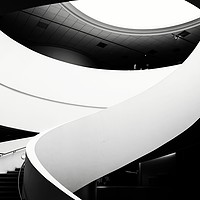 Buy canvas prints of Monochrome Marvel at Liverpool Museum by Ben Delves
