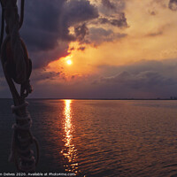 Buy canvas prints of Romantic Sunset Cruise in Cancun by Ben Delves