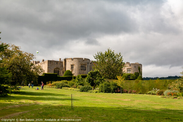 Chirk Castle and gardens Picture Board by Ben Delves