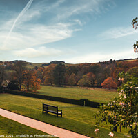 Buy canvas prints of Sir Walter Scott's Autumnal Vista by Ben Delves