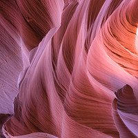 Buy canvas prints of Colourful rock formation at Antelope Canyon by Madhurima Ranu