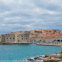Buy canvas prints of Dubrovnik - Pearl of the Adriatic  by Madhurima Ranu
