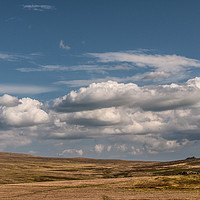Buy canvas prints of Big sky over Dartmoor by Jean Fry