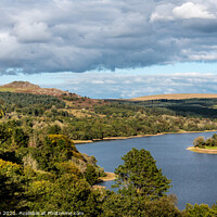 Buy canvas prints of View over the reservoir by Jean Fry