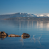 Buy canvas prints of Early Morning at Lake Tahoe by Steve Ransom