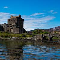 Buy canvas prints of Eilean Donan castle scotland by stuart bingham