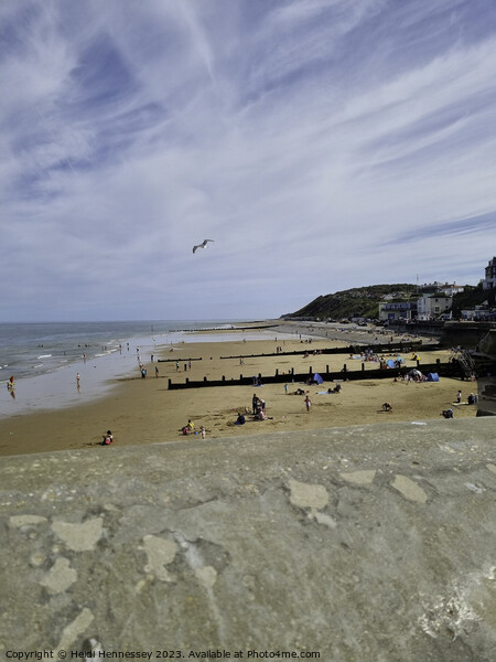 Serene Beauty of Cromer in the Summer Sun Picture Board by Heidi Hennessey