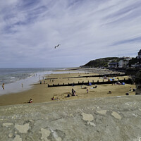 Buy canvas prints of Serene Beauty of Cromer in the Summer Sun by Heidi Hennessey
