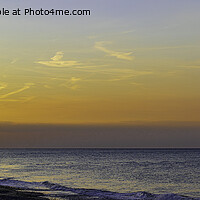 Buy canvas prints of Enthralling Sundown over Seascape by Heidi Hennessey