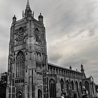 Buy canvas prints of Moody Peaceful Norwich Church by Heidi Hennessey