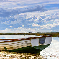 Buy canvas prints of Majestic High Tide Boats by Heidi Hennessey