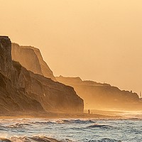 Buy canvas prints of Majestic West Runton Cliffs by Heidi Hennessey