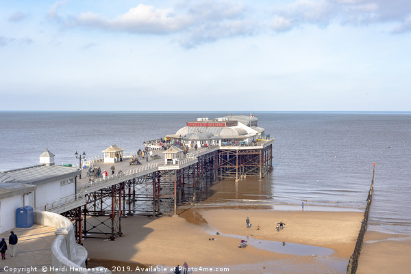 Basking in the Splendor of Cromer's Pier Picture Board by Heidi Hennessey