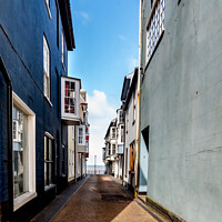 Buy canvas prints of Serene Victorian Street in Cromer by Heidi Hennessey