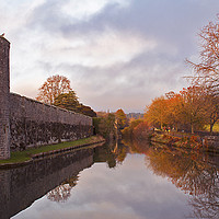 Buy canvas prints of Winter Moat by Sammy Pea