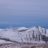Buy canvas prints of The Central Beacons by Kevin Arscott