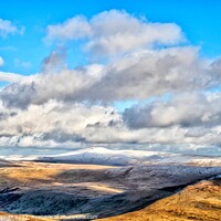 Buy canvas prints of Winter in the Brecon Beacons by Kevin Arscott