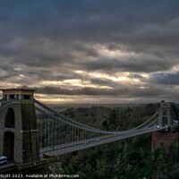Buy canvas prints of Clifton Suspension Bridge | Bristol by Kevin Arscott