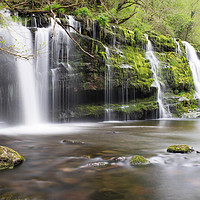 Buy canvas prints of Sgwd y Pannwr Waterfall by Kevin Arscott