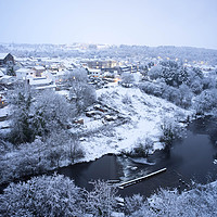 Buy canvas prints of South Wales in the Snow by Kevin Arscott