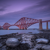 Buy canvas prints of Forth Rail Bridge from South Queensferry by Gair Brisbane