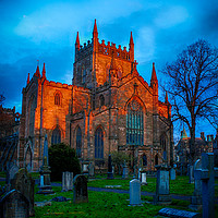 Buy canvas prints of Dunfermline Abbey, Dawn, Easter Sunday by Keith Rennie
