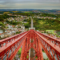 Buy canvas prints of View from the Forth Bridge by Keith Rennie