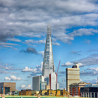 Buy canvas prints of The Shard by Keith Rennie