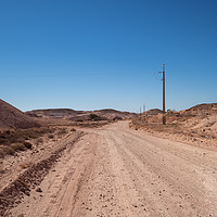 Buy canvas prints of  Empty Roads, Coober Pedy by Sophie Shoults