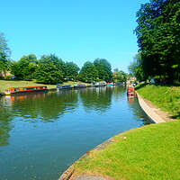 Buy canvas prints of The River Cam by Simon Hill